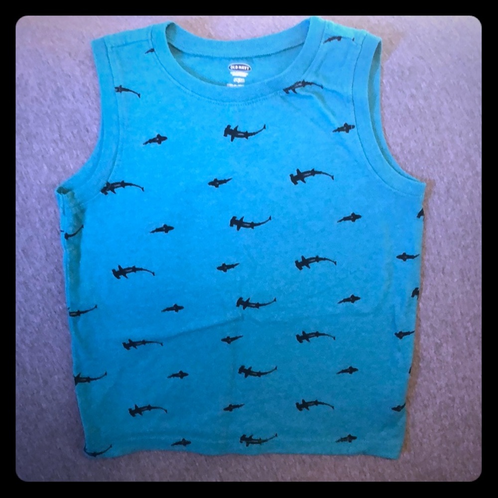 Hammerhead muscle tank top